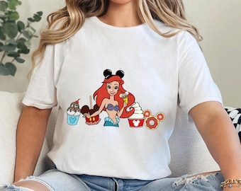 Disney Ariel The Little Mermaid Shirt, Disney Princess Shirt, Disney Princess Ariel Shirt 631225