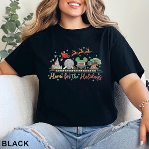 Home For The Holidays Disney Shirt, Disney Christmas Shirt, Disney Family Matching Christmas Shirts, Disney Parks Holiday T Shirt 633715