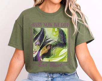 Disney Villains Shirt: Maleficent & Bad Blood - Vintage Style 633722