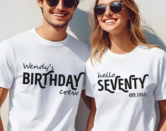 Birthday Crew Shirts: Custom Matching Party Tees 633880