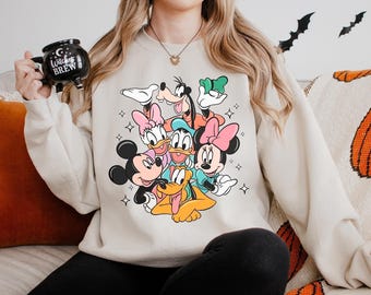 disney sweatshirt, disney family shirts, disneyworld shirts, mickey and friends shirt, mickey mouse, disneyland shirt, disney world, 631353