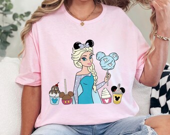 Disney Elsa Princess Shirt - Frozen Family Matching Tee 631229