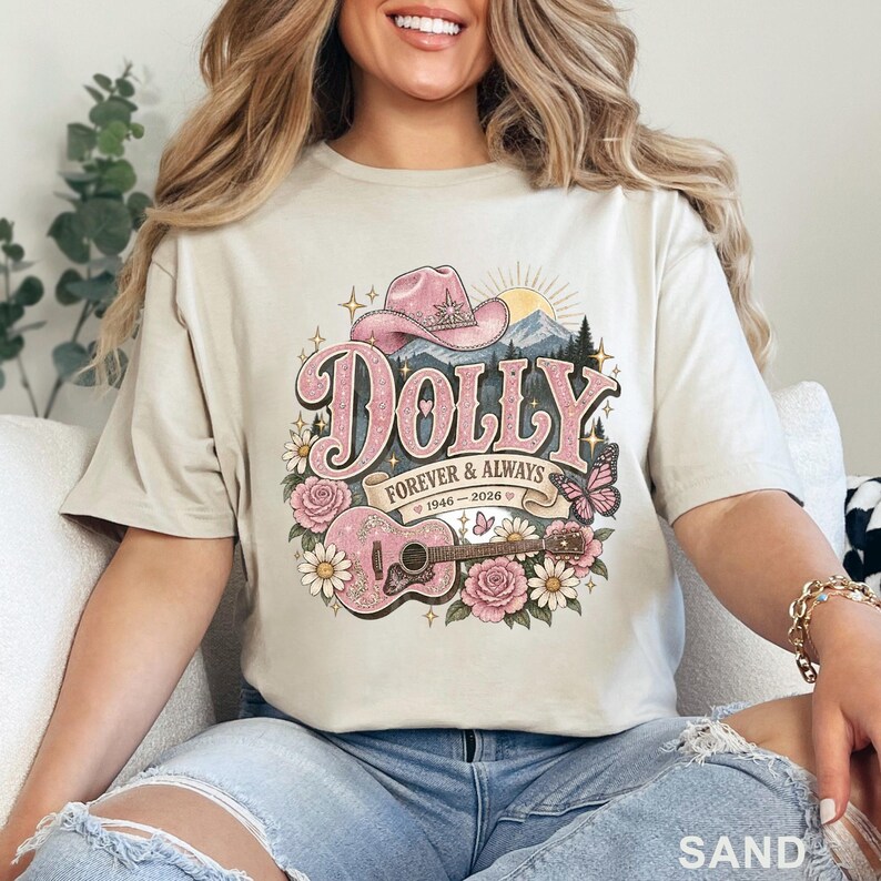 Dolly Parton Memorial Shirt, Dolly Parton Tee, Country Music Legend Shirt, In Memory of Dolly 1946-2026, Country Music Fan Gift, Tribute Tee image 12