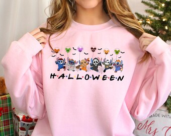 Disney Halloween Hoodie: Stitch Design - Cozy Fall Sweatshirt 631636