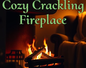 Cozy Crackling Fireplace – Relaxing Fire Sounds for Sleep & Comfort (MP3 Download)