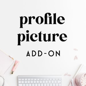 PROFIELBEELD AVATAR-add-on voor kant-en-klare en aangepaste logo-ontwerpen