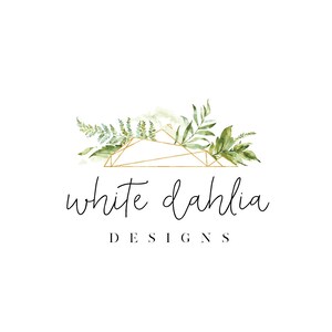 Design de logotipo de folha, design de logotipo de marca de fotografia, logotipo pré-fabricado e marca d'água, marca de logotipo de beleza floral exclusiva