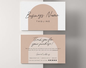 Loyalty Card Template EDITABLE DOWNLOAD Printable DIY | Etsy