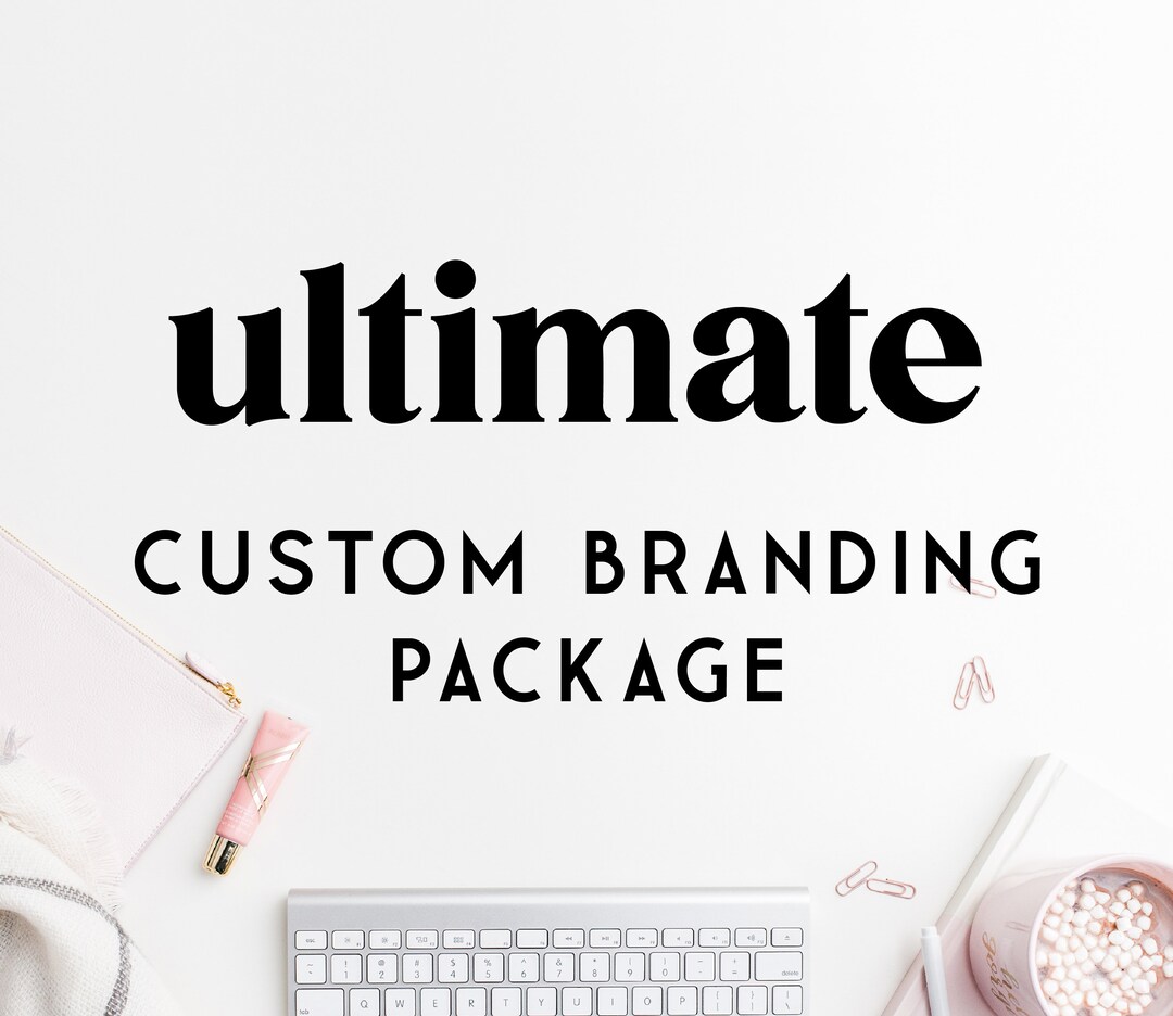 Customize Name Brand ULTIMATE Custom Branding Package, Custom Logo Suite, Brand Design ...