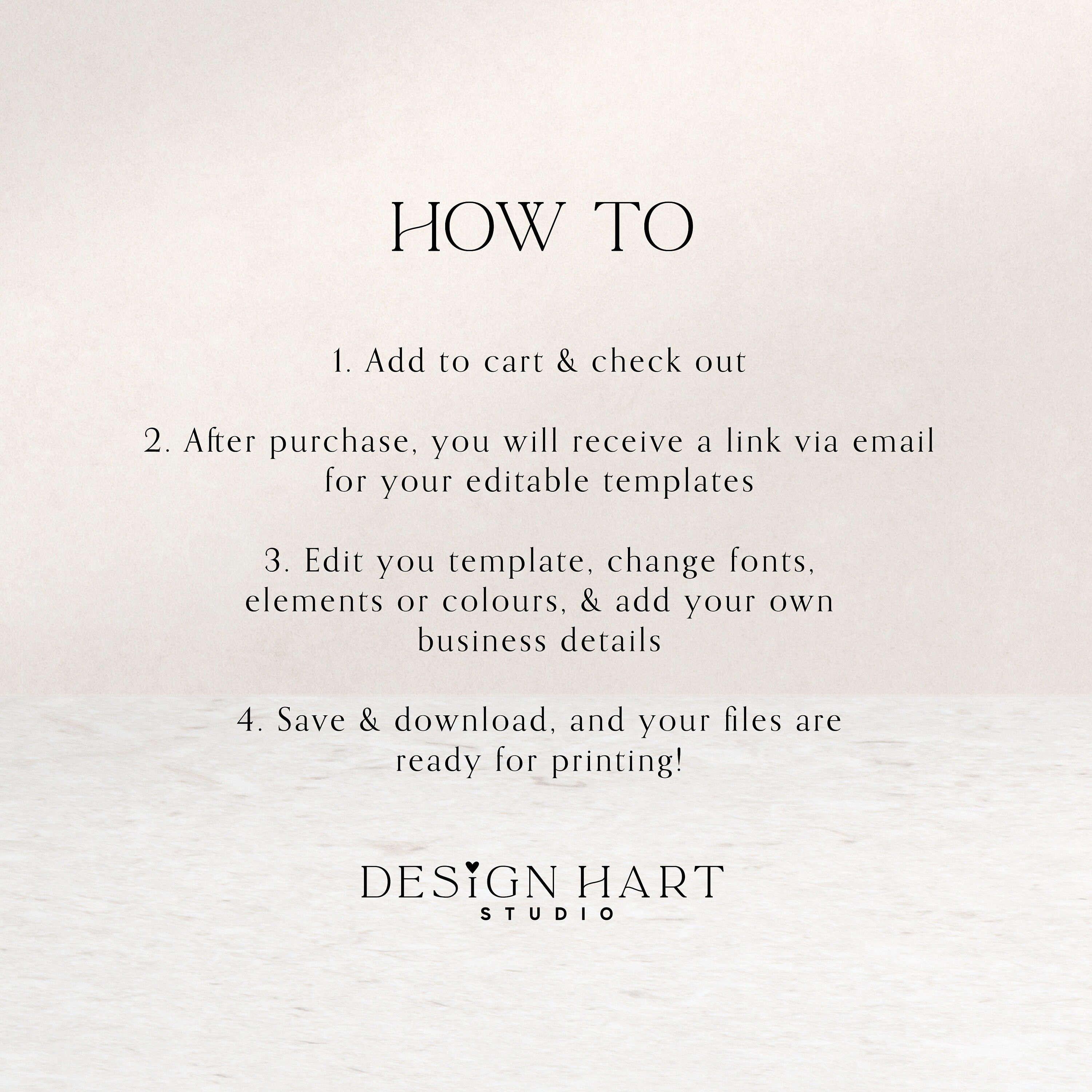 Product Label Sticker Template EDITABLE DOWNLOAD Printable Etsy