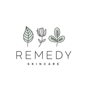 Design de logotipo Mint Leaf, marca fotográfica Design de logotipo comercial, logotipo pré-fabricado e marca d'água, marca exclusiva de logotipo Pastel Beauty