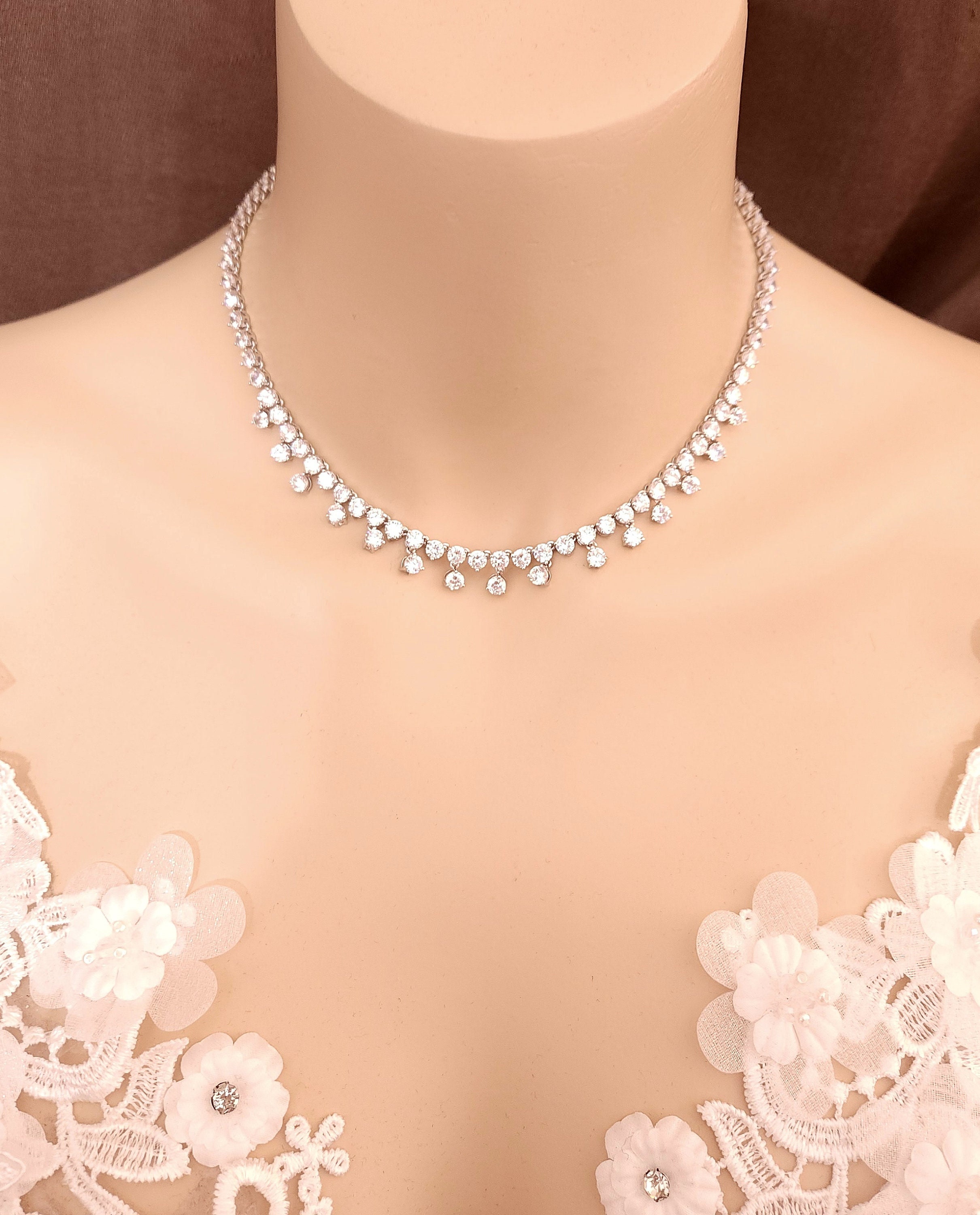Necklace for marriage party discount