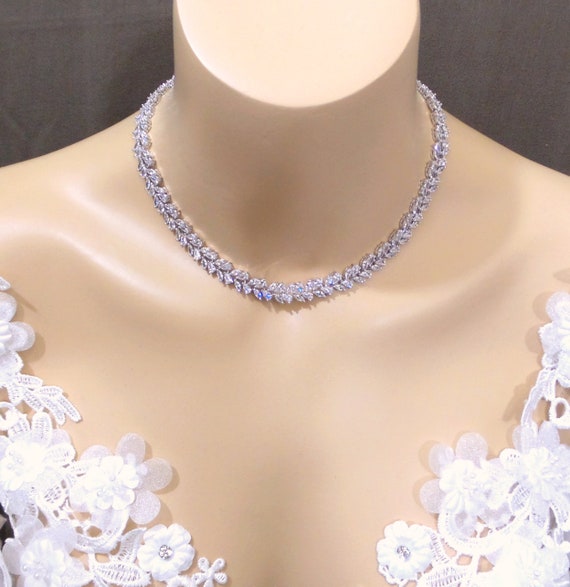 Cassieca Silver Bridal Jewelry Set Rhinestone Necklace Bracelet Dangle  Earrings For Bride Bridesmaid Teardrop Pendant Crystal Wedding Prom Jewelry  Acc | Fruugo BH