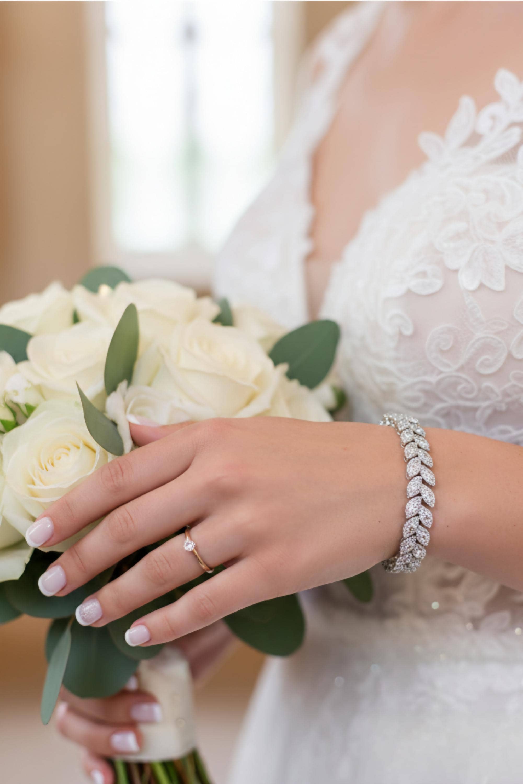BRACCIALE CORSETTO PER damigelle d'onore cura matrimonio fai da te EUR
