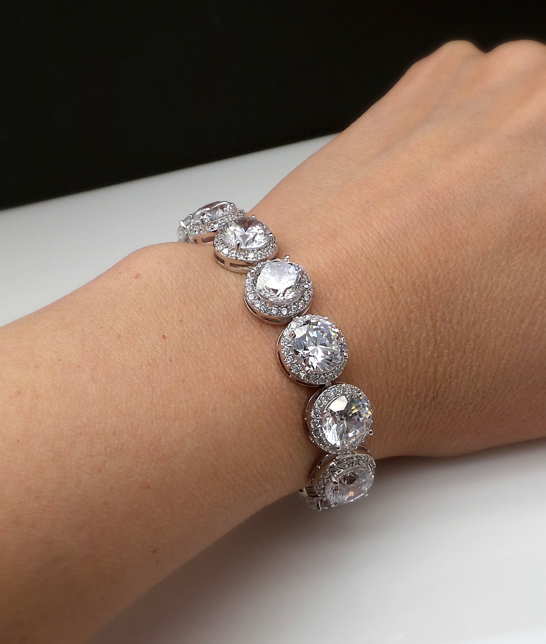 Bridal bracelet wedding jewelry prom party gift christmas | Etsy