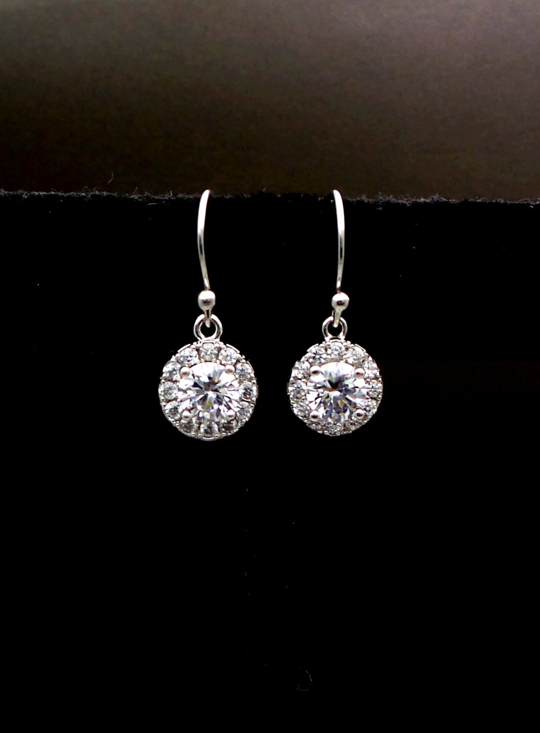 300 Ct Pear  Marquise Cut Diamond Bridal Engagement Wedding Earrings   atjewelsin