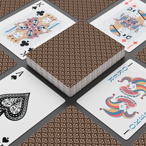 Elegant Poker Playing Cards Set - Perfect for Game Night, Casino Lover Gift, Home Decor, Table Games, Unique Card Deck