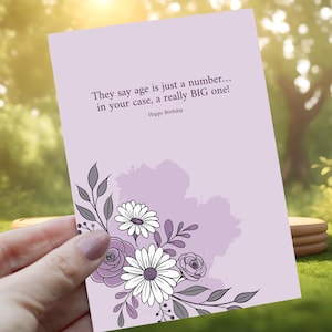 Carte d'anniversaire amusante pour elle | Meilleure vente | carte d'anniversaire | Carte d'anniversaire sarcastique | Carte d'anniversaire pour elle Carte d'anniversaire pour amie 109-FDS
