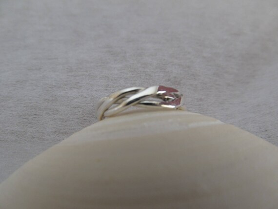 Celtic Knot Ring In Sterling Silver Celtic Ring Endless Love Etsy
