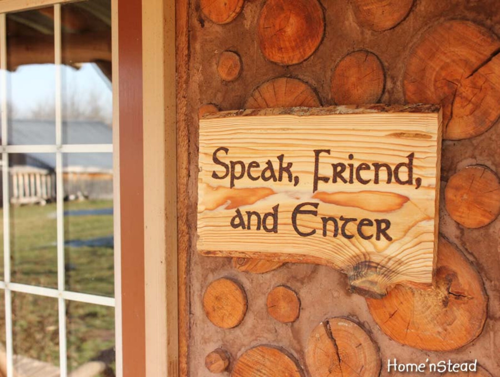 Speak Friend and Enter Lord of the Rings Quote Funny Door Etsy