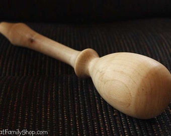 Sock Darning Egg Hand Turned Hardwood Mushroom Mending Bulb Old Fashioned Homestead Tool Gift for Her