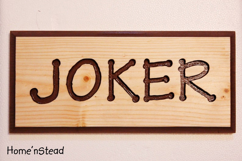 Customize Your Sign Engraved Wood Name, Pet Animal Stall Name Signs Wood Dog House Plaque image 1