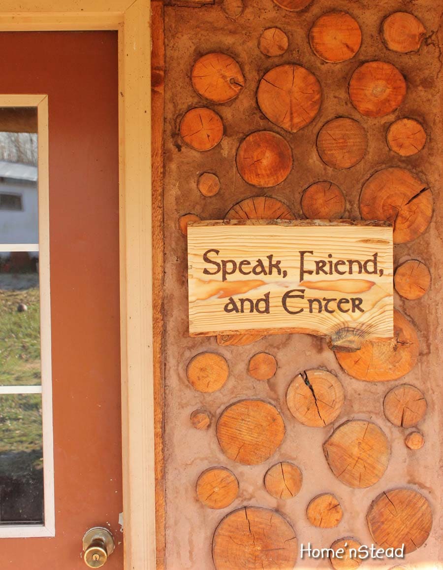 Speak Friend and Enter Lord of the Rings Quote Funny Door Etsy