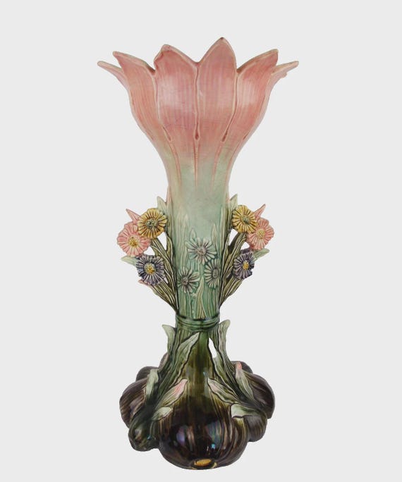 1910年代 アール・ヌーヴォー アンティーク花瓶