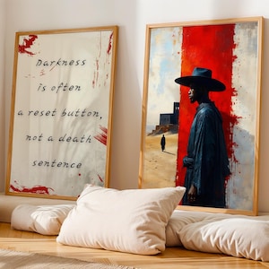 Boho Black Man Wandkunst 2er-Set, Afrocentric Wandkunst Digital, Afroamerikanischer Mann Wandkunst, schwarze Kultur Wandkunst, schwarzer Mann Druckkunst