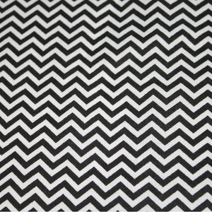 Black and White Chevron Baby Burp Cloth image 3