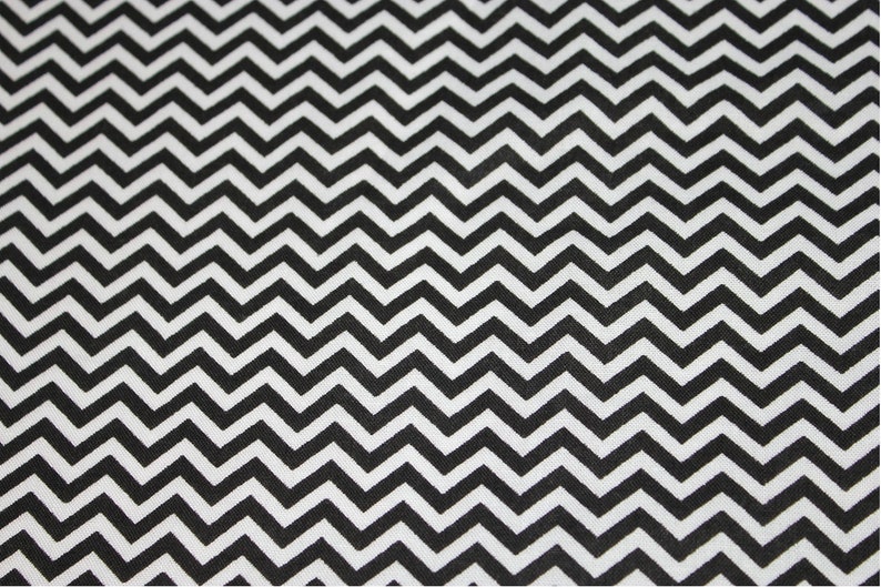 Black and White Chevron Baby Burp Cloth image 3