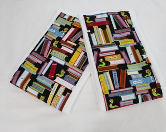 Bookworm Baby Burp Cloths - Set of 2