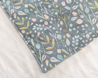 Changing Pad - Wildflowers - Waterproof - 4 sizes available - ready to ship