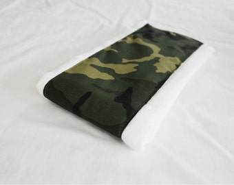 Camouflage Baby Burp Cloth