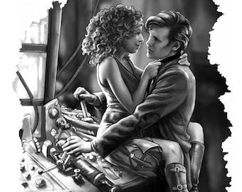 Doctor Who art print: "Next Stop Everywhere"