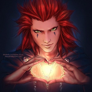 Kingdom Hearts Axel art print -Got It Memorized-