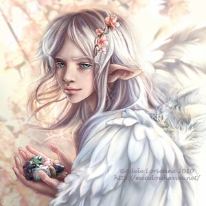 Original fantasy art print: &quot;Precious&quot;