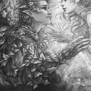 Original Fantasy Kunstdruck: &quot;Wenn ich nur könnte...&quot;