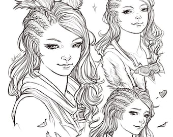 FFXIV Dawntrail Cahciua Erenville sketches art print