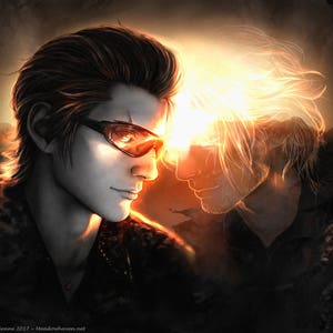 FFXV Ignis Noctis art print: &quot;Sunrise&quot;
