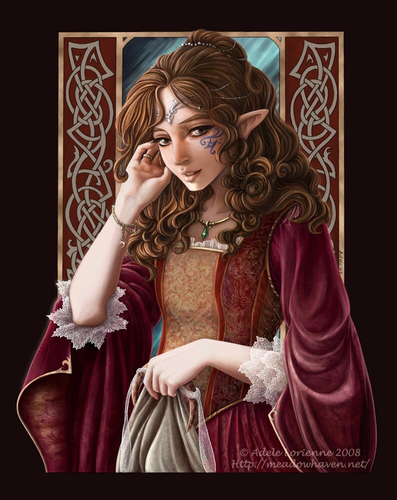 Original Fantasy Art Print royalty Etsy Australia