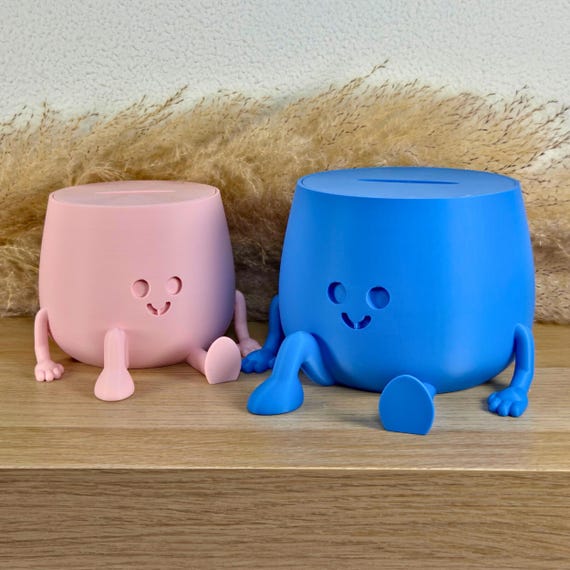 Relaxte Spaarpot – Rustig Sparen met Stijl, In Meerdere Maten & Kleuren