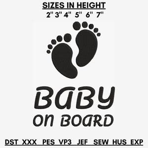 Stickdatei Stickmuster Babyfüsse im Herz ; Baby Füsse 406 - Etsy.de