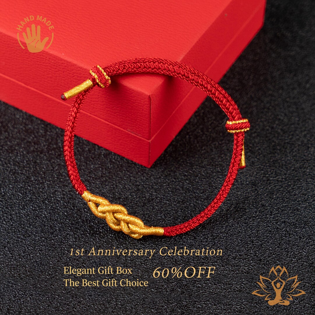 Talisman Rope Artisan Hand-braided Lucky Red Rope, Premium Wealth Flow Talisman ...