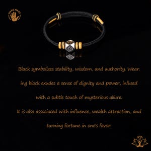 Mahasthamaprapta Buddha-armband, häststjärntecken röd tråd, tibetansk buddhistisk väktaramulet handgjord bild 4