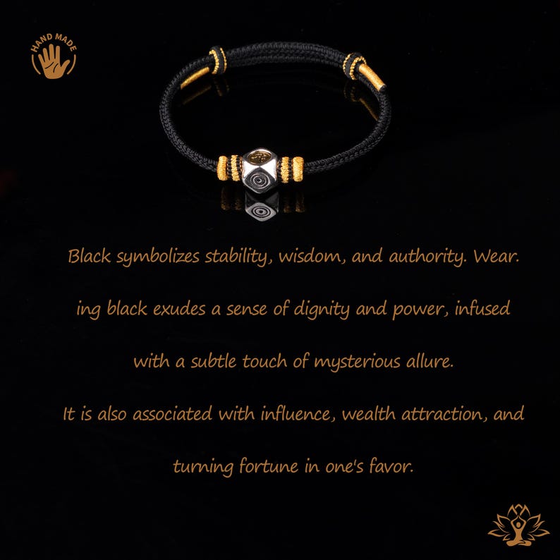 Mahasthamaprapta Buddha-armband, häststjärntecken röd tråd, tibetansk buddhistisk väktaramulet handgjord bild 4