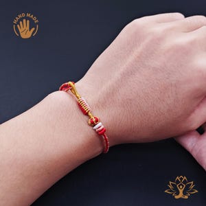 Adjustable Lucky Bracelet - Fortune Turning Bracelet, Positive Energy Jewelry.