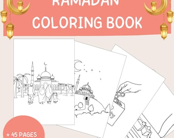 Ramadan Coloring Pages: 45+ Islamic Activity Sheets (Printable PDF)