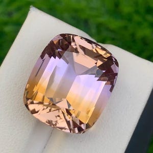 Natural Rich Bolivian Ametrine Gemstone, Bi-color Gemstone, Finegems, Healing Gems, Ametrine Stone from Bolivia - 29.50 CT