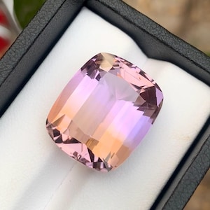 Atemberaubender natürlicher bolivianischer Ametrin, Ametrin Edelstein, loser Edelstein, feine Edelsteine, Ametrin aus Bolivien - 27,85 CT
